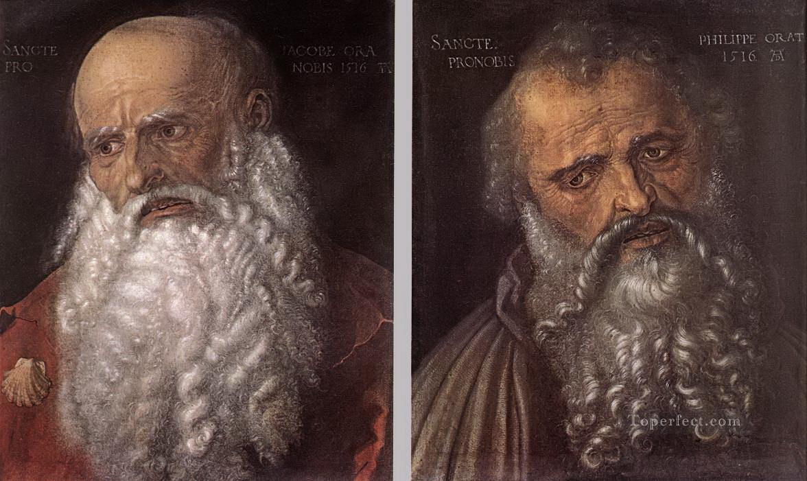 The Apostles Philip and James Albrecht Durer Oil Paintings